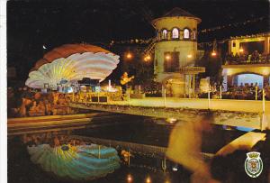 Piscina Club Moli Blaus Fiesta Nocturna Rosas Costa Brava Spain