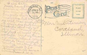 YMCA Building Janesville Wisconsin 1920 postcard