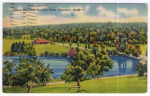 Worcester, Mass, Green Hill Park, General View