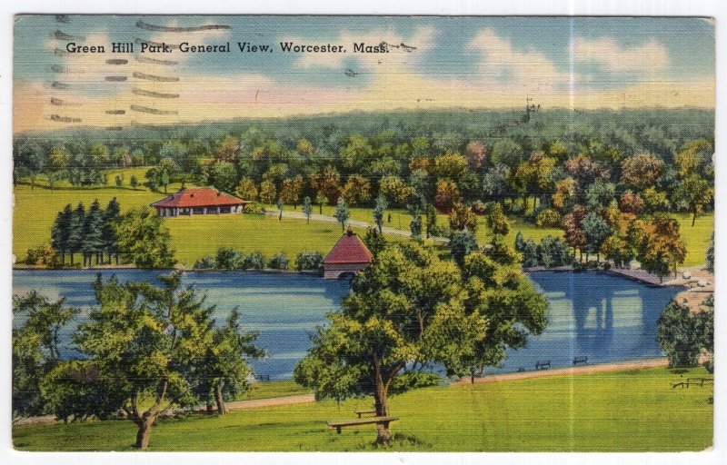 Worcester, Mass, Green Hill Park, General View