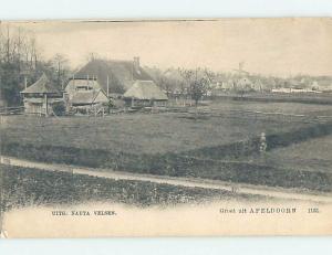 Pre-1907 LINE OF HOUSES Apeldoorn - Gelderland Netherlands F5172