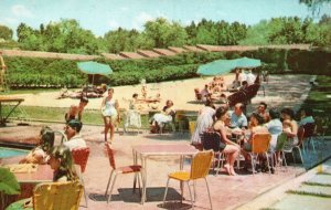 Morelos Mexico, Pool Hotel Casino De La Selva Cuernavaca Vintage Postcard