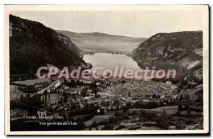 Postcard Old Nantua general view and the Lake