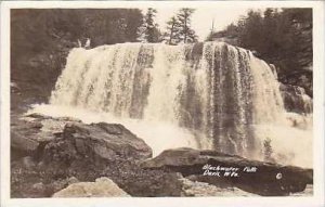 West Virginia Davis Blackwater Falls Real Photo