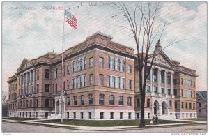 High School, SYRACUSE, New York, PU-1910