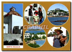 Postcard Modern Santa Eulalia Ibiza Baleares