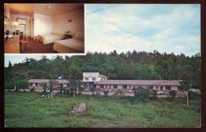 h148 - RICHARD LAKE Ontario Postcard 1960s Near Sudbury. M & R Motel