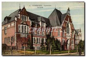 Old Postcard Euskirchen Gymnasium the Lycee