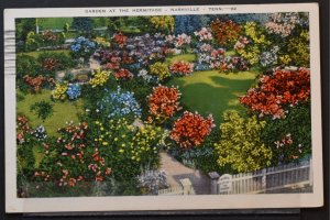 Nashville, TN - Garden at the Hermitage - 1945