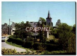 Postcard Modern Canihuel Church and general view