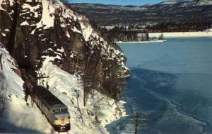 Postcard Canadian Pacific Railway, CPR, North Shore of Lake Superior, ON Canada