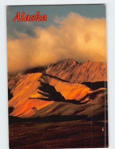 Postcard Polychrome Hills Denali National Park Alaska USA