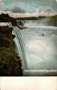 Prospect Point Maid of the Mist Niagara Falls NY Postcard PC157