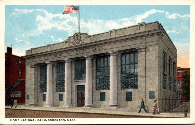 Massachusetts Brockton Home National Bank Curteich