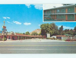 Unused Pre-1980 TREASURE TRAIL MOTEL Kanab Utah UT s4161