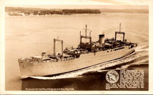 Ships U S N S Frederick Funston Real Photo