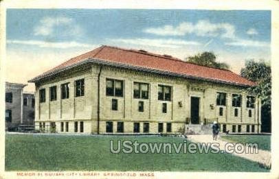 Memorial Square City Library - Springfield, Massachusetts MA