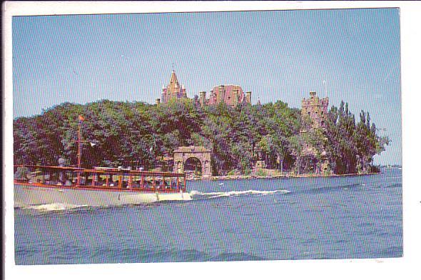 Thousand Islands Cruise Boat, Boldt Castle, Heart Island, Ontario, Canada