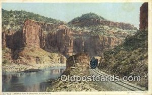 Grand River Canyon, Colorado, CO USA Trains, Railroads Postcard Post Card Old...