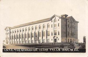 ISTC Gymnasium real photo Cedar Falls, Iowa  