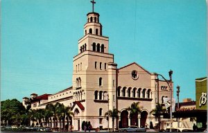 Vtg St Petersburg Florida FL Christ Methodist Church 1960s View Postcard
