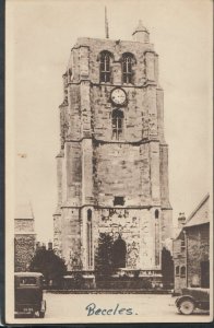 Suffolk Postcard - Beccles Church    T3201