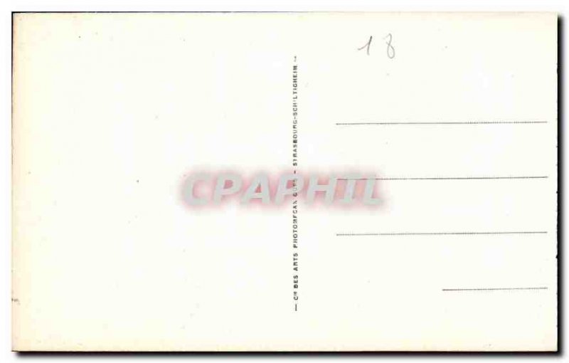 Old Postcard Bourges Apse of the Cathedral