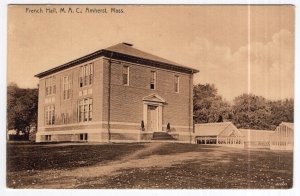 Amherst, Mass, French Hall, M. A. C.