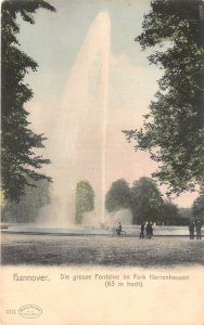 Lot 97 the big fountain in park herrenhausen hannover germany