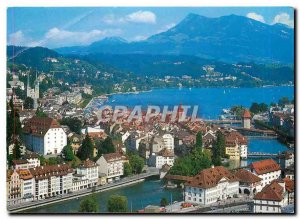 Modern Postcard Luzern