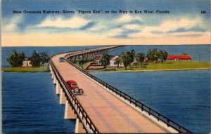 Florida Keys Overseas Highway Above Pigeon Key