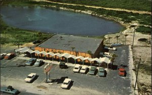 West Panama City Florida FL Gulf Cafeteria Vintage Postcard