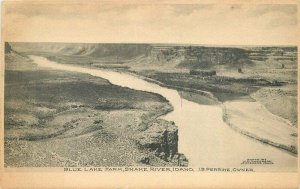 Blue Lake Farm Snake River Idaho Perrine Thompson C-1905 Postcard 20-6575