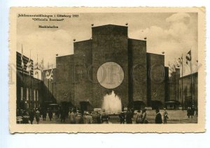 499151 Sweden 1923 exhibition in Gothenburg Vintage postcard