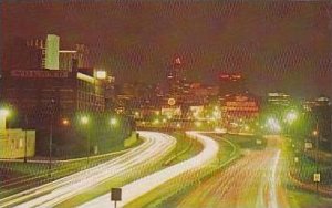 Georgia Atlanta Atlanta Skyline At Twilight