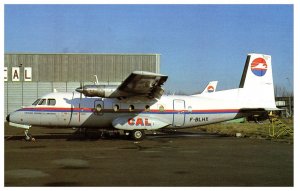 Aerospatiale Nord 262A 1983 Airplane Postcard