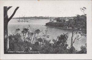Postcard Sydney Harbour from Cremorne Australia