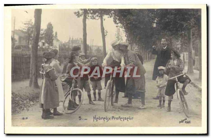 Postcard Old Bike Cycle Cycling Women Children