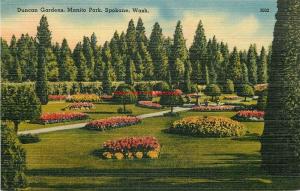 WA, Spokane, Washington, Manito Park, Duncan Gardens, Tichnor