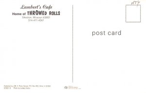 Lambert's Cafe Advertising Unused 