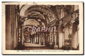 Postcard Old Capitol Toulouse The Hall of Illustrious