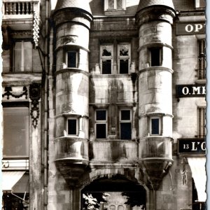 c1930s Reims, France RPPC La Porte du Chapitre Cathedral Chapter Gate Yvon M15