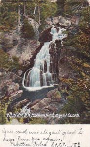 New Hampshire White Mountains Pinkham Notch Crystal Cascade 1907