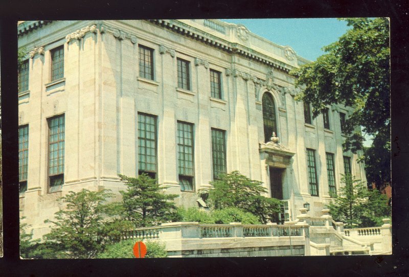 Providence, Rhode Island/RI Postcard, John Hay Library, Brown University, 1969!