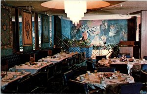 Vtg Lansdale Pennsylvania PA Tremont Hotel Restaurant Interior Postcard