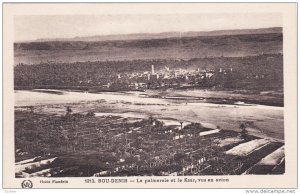 Bou-Denib, La Palmorale et le Ksar, vus en avion, Morocco, 10-20s