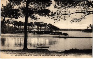 CPA Capbreton Entree du Canal du Canal d'Hossegor (1263739)