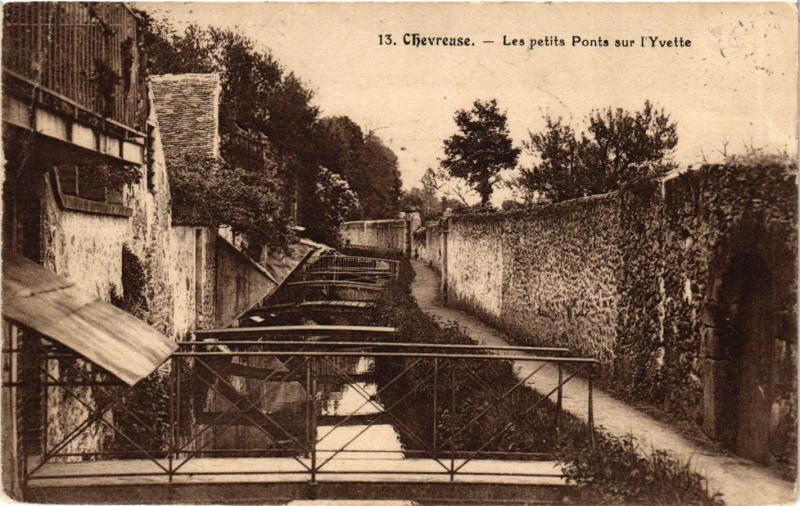 CPA CHEVREUSE - Les petits Ponts sur l'YVETTE (359070)