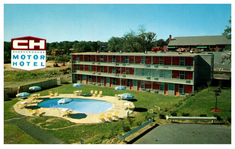 Massachusetts Chestnut Hill CH Motor Hotel