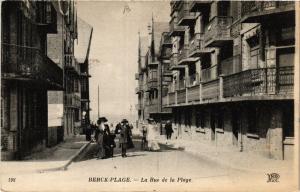 CPA BERCK-PLAGE La Rue de la Plage (414210)